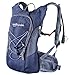 Hydration Pack with 2L Backpack Hydration Bladder from HappySmile, Great Waterproof Cycling Hiking Climbing Hydration Backpack for Man Woman Kids (Navy-Blue)