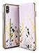 Ted Baker Mirror Folio Case with Outer Card Slot for iPhone Xs Max, Protective Cover for Professional Womens/Girls for iPhone Xs Max