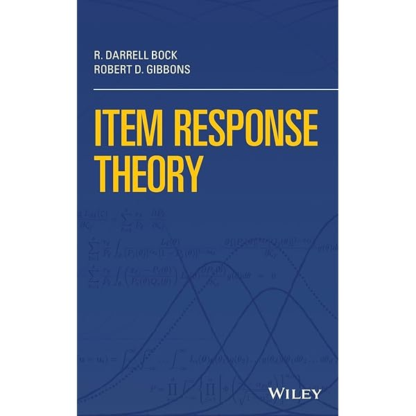 Amazon.com: Item Response Theory: 9781119716686: Bock, R. Darrell