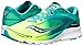 Saucony Women's Kinvara 7 Running Shoe, Teal/Citron, 7.5 M US