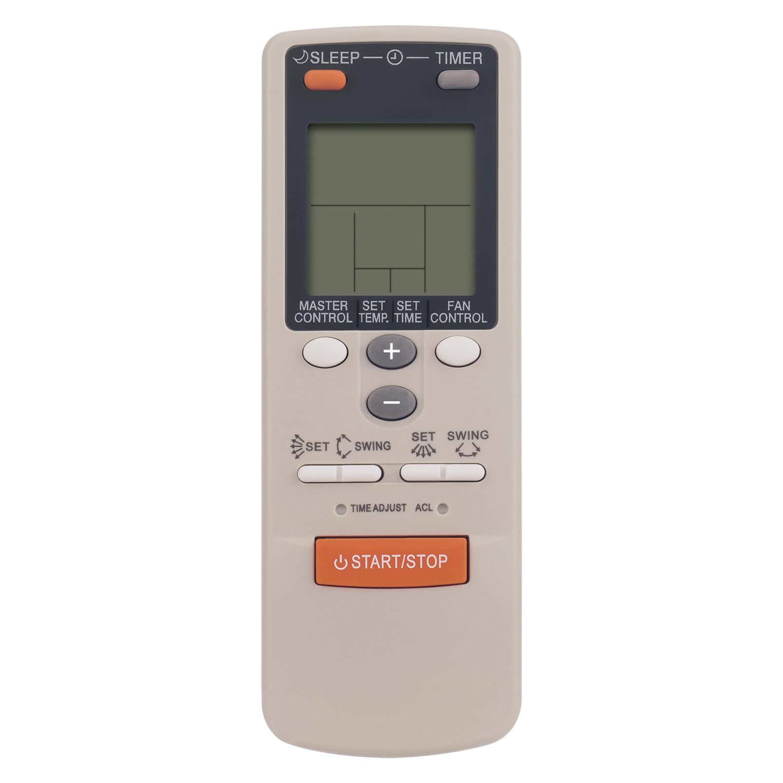 ALLIMITY Replace Remote Control fit for FUJITSU Air Conditioner AC A/C AR-JW11 AR-DB4 AR-DB7 AR-HG1 AR-DB6 AR-JW19 AR-JW33 AR-JW2 AR-JW2