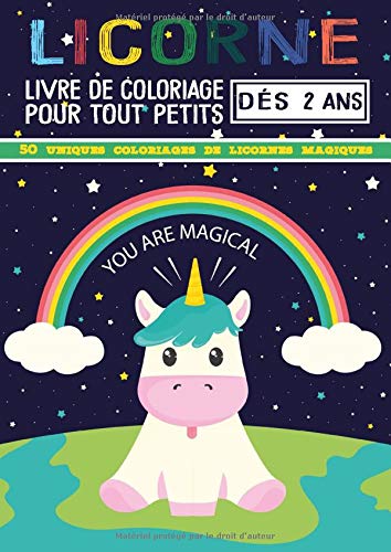 Licorne Livre De Coloriage Pour Tout Petits 50 Uniques Licornes Magiques A Colorer Carnet De Coloriage Enfant Format French Edition Pour Tout Petits Licornes Amazon Com Books