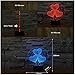 3D Illusion Night Light,USB 7 Colors Change Touch Table Desk Bedroom LED Lamp for Girls Lover's Gift & Home Decoration (I Love You)