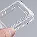 GHIJKL Case Compatible Apple Watch 3 2 38mm, Bumper Accessories Ultra Slim Protector Cover Apple Watch Series 3 Series 2, Crystal Clear