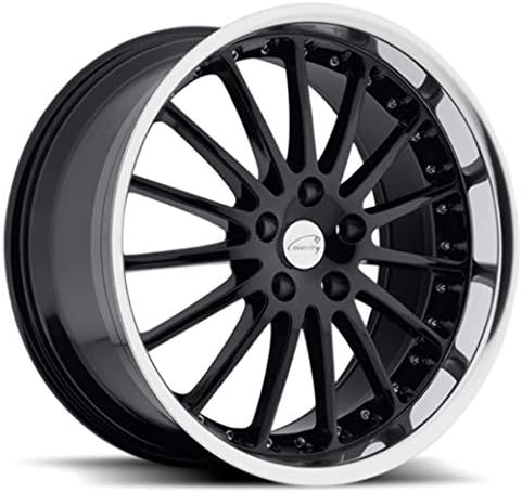 Whitley Gloss Black Wheel with Machined Lip (18x8.5"/5x108mm)