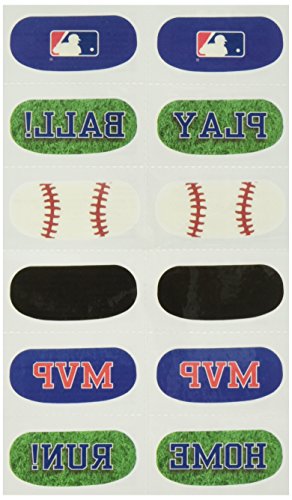 Amscan (Amsdd Baseball Dream Major League Face Tattoos Favour, 144 Pieces