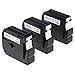 Label KINGDOM Compatible Label Tape Replacement for Brother P-touch M Tape 12mm 0.47 Inch M231 MK231 M-K231, Black on White, Use for Brother Label Maker PT-M95 PT-90 PT-70BM PT-65 PT85, 3-Pack