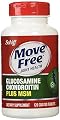 Move Free Glucosamine Chondroitin MSM and Hyaluronic Acid Joint Supplement, All New Mega Pack 240 Count