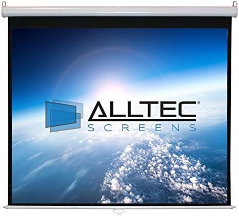 Alltec Screens ATS-M84V Manual Video Format Projector Screen 80" Diag.