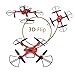 Holy Stone HS200D FPV RC Drone with 720P Camera 120°FOV Live Video WiFi Quadcopter for Beginners and Kids RTF RC Helicopter with Altitude Hold Headless Mode 3D Flips One Key Take-Off/Landing Color Red