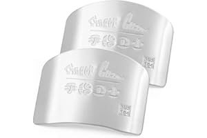 304 Stainless Steel Finger Guard Kitchen Finger Protector Knife Guard Finger Protector Stainless Hand Guard Avoid Hurting Whe
