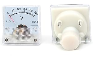 91L4 AC 0-150V 250V 300V 450V Analog Panel Volt Voltage Meter Voltmeter Gauge 1Pcs(150V)