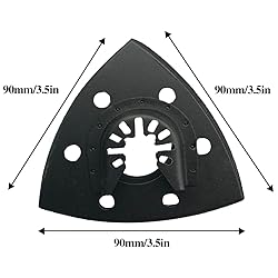 104Pcs 3-1/2 Inch 90mm Multi-Function Triangular