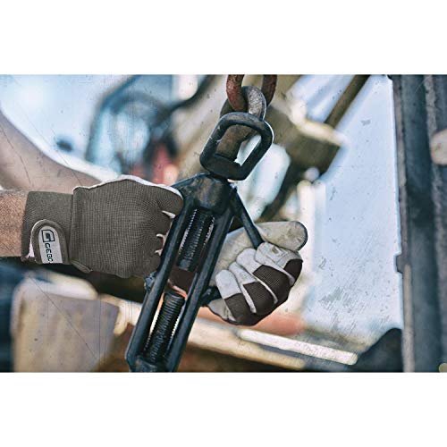 GEBOL 703431 Uni Fit Arbeitshandschuh, Grau, GröÃe 8 (1 paar), 2 Stück – Bild 5