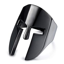 IFUAQZ Men's Stainless Steel Spartan Knight Helmet