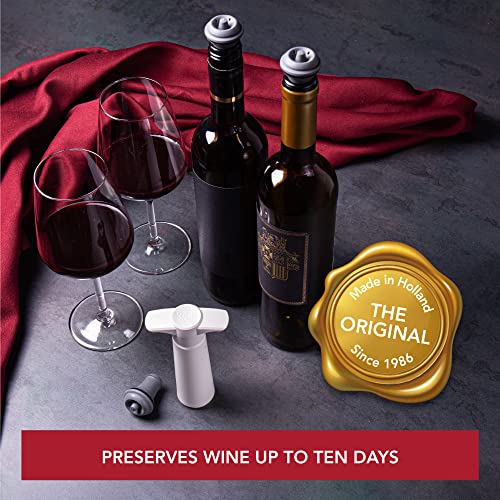 Vacu Vin Original Wine Pump - 2 Vacuum Wine Stoppers - Wine photo 8