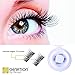 Genation Dual Magnetic False Eyelashes - 3D Reusable Best Fake Lashes – Natural looking Lash Extensions - Handmade From Synthetic Flexible Fibers - Dramatic Thick Long Lashes - 1 Kit.