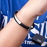 Power Ionics® New Power Ionics Titanium Ionic Magnetic Bracelet Band 2000ion/cm3,Adjustable,Fit for size 6