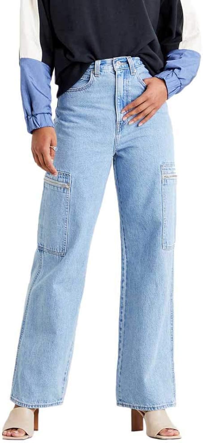 levi's utility high loose jeans