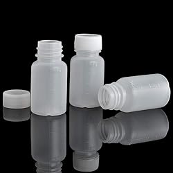 GDGY 100pcs 20ml, 0.7 OZ PE Plastic Empty Small