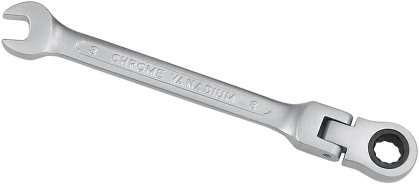 DODO HAIHANG Tools 12-Pcs 8-19mm Metric Flex Head Ratcheting Combination Wrench (18)