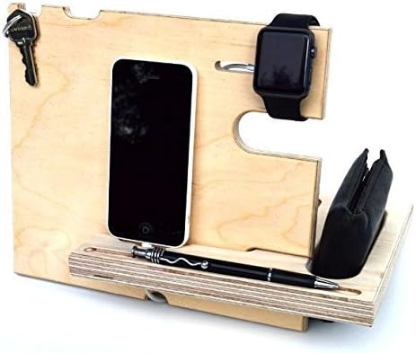 Catchall: A Handmade Stand for Everything for Apple Watch and Pebble Time