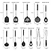 Hot Target 11 Silicone Kitchen Utensil Set - Heat-Resistant Stainless Steel Spatula Set - Cooking Utensils Set - Silicone Kitchen Utensils Sets - Quality Cookware Kitchen Tools - Cooking Set Supplies