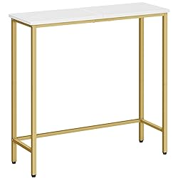HOOBRO Narrow Console Table, 29.5" Small Entryway