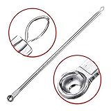 UNKE Women Blackhead Comedone Acne Pimple Extractor Tools Stainless Remover