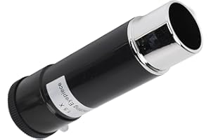 1.5X Barlow Lens for Telescope Eyepiece with Image Direction Adjustment and Dust