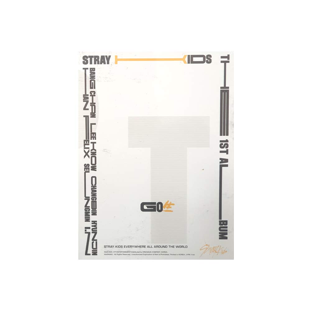 STRAY KIDS Go Live (Standard Ver.) The First Album B Type CD+Photobook+Photocards+4 Cuts Film+Secret Card+Unit Lyric Leaflet+(Extra 4 Photocards + 1 Double-Sided Photocard)