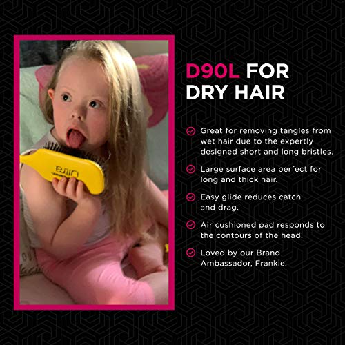 Denman Tangle Tamer Ultra Hair Detangler Brush (Blue) Hair Styling