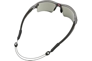 Luxe Performance Cable Strap Adjustable No Tail Sunglass Strap Eyewear Retainer Sunglasses, Eyeglasses, Prescription Glasses 