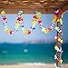 Ecore Fun 8 PCS 10ft Luau Party Supplies Luau Party Decorations Hawaiian Party Decorations Tropical Party Decorations Supplies Flower Banner for Summer Party Decorations, Luau Theme Wedding Decoration
