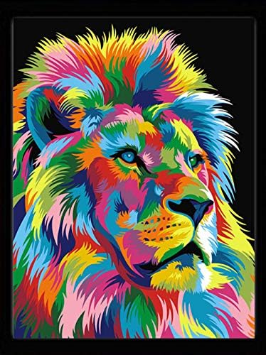 DIY 5D Diamond Painting Full Kits,DBG Lion King Crystal Rhinestone Embroidery Pictures Arts Craft Gift … (N)