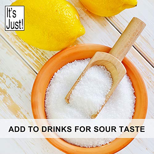 It’s Just Citric Acid, Food Grade, NonGMO, Bath Bombs (8 Ounces