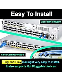 Tech4U para transceptor Cisco SFP 10G T S compatible 10GBase T SFP+ de 30 metros