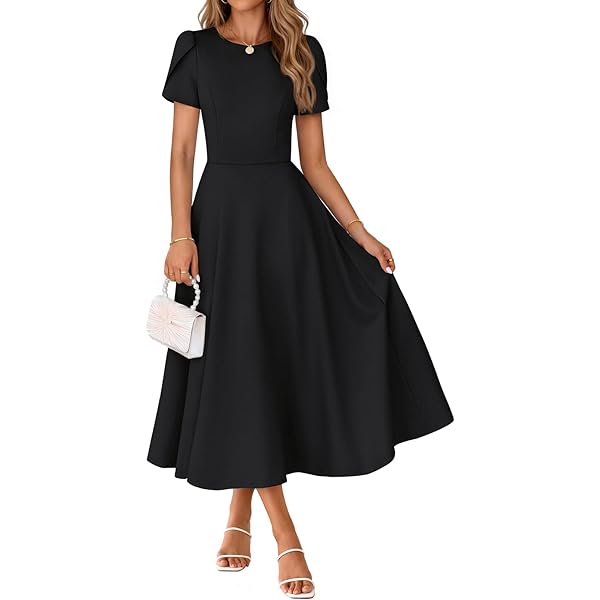 madison midi dress Blue Haven Striped Midi Dress S / Denim