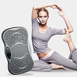 Vibration-Power-Plates-Vibration-Plate-Machine-With-Bluetooth-Speaker-3-Program-Modes-2-Resistance-Bands-Vibration-Fitness-Trainer-For-WeigSizeWith-musicColorGray-Vibration-Exercise-Machine Vibration Power Plates, Vibration Plate Machine With Bluetooth Speaker, 3 Program Modes, 2 Resistance Bands, Vibration Fitness Trainer For Weig(Size:With music,Color:Gray Vibration Exercise Machine)