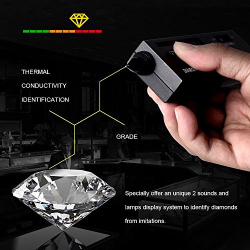 StillCool Diamond Tester II V2 Selector Gemstone Jewelry Gems Tool with Case (Black Diamond