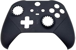 Hzxkqmil Front Shell Replacement Housing Faceplate Cover Plates for Xbox Elite Series 2 Controller - Black