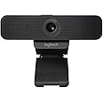 Logitech C925-E Webcam, HD 1080p/30fps Video Calling, Light Correction, Autofocus, Clear Audio, Privacy Shade, Works with Sky