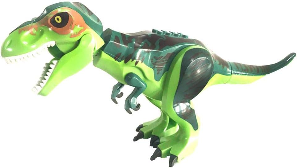 Blueyouth High Simulation Dinosaur - Hot Large Indominus Rex Dinosaur Toy Jurassic World Dinosaur Figure Blocks Static Dinosaur Figures Decoration Raptor Toys Set CE