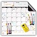Dry Erase Calendar Set-Monthly Fridge Calendar Whiteboard-Large Magnetic Calendar for Refrigerator-17x16.5 Fridge Whiteboard-Magnet Refrigerator Calendar-Magnetic Dry Erase Calendar by BeezArmor
