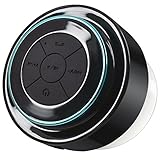 Bluetooth Shower Speaker,DLAND Waterproof Shockproof Wireless Bluetooth Stereo Speaker Built-in Mic for Speakerphone-Portable Stream Radio-- Music & Fun Indoor & Outdoor