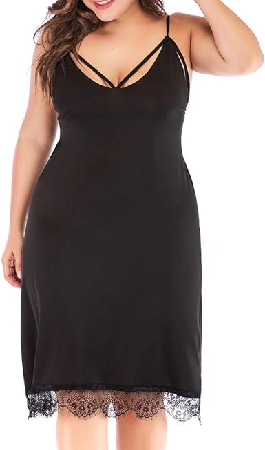 Plus size spaghetti strap summer dresses Clearance