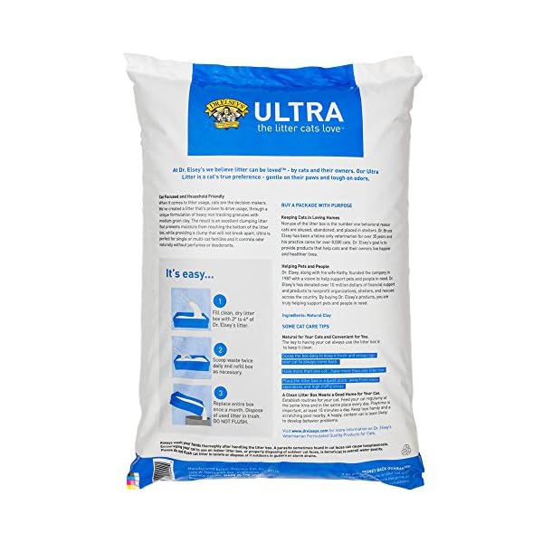 Dr. Elsey’s Premium Clumping Cat Litter Ultra 99.9 DustFree, Low