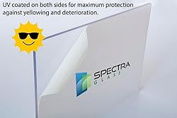 12"x18" (1/8") Spectra Glass Clear Polycarbonate