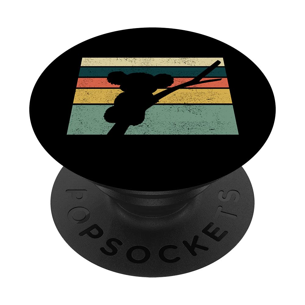 Koala Retro & Vintage Design - Color Block PopSockets Swappable PopGrip