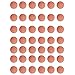 Threemart Rose Gold Party Supplies Rose Gold Glitter Grand Paper Dots Hanging for Bachelorette,Wedding, Birthday Party Decoration-4 Pack … (Rose Gold)